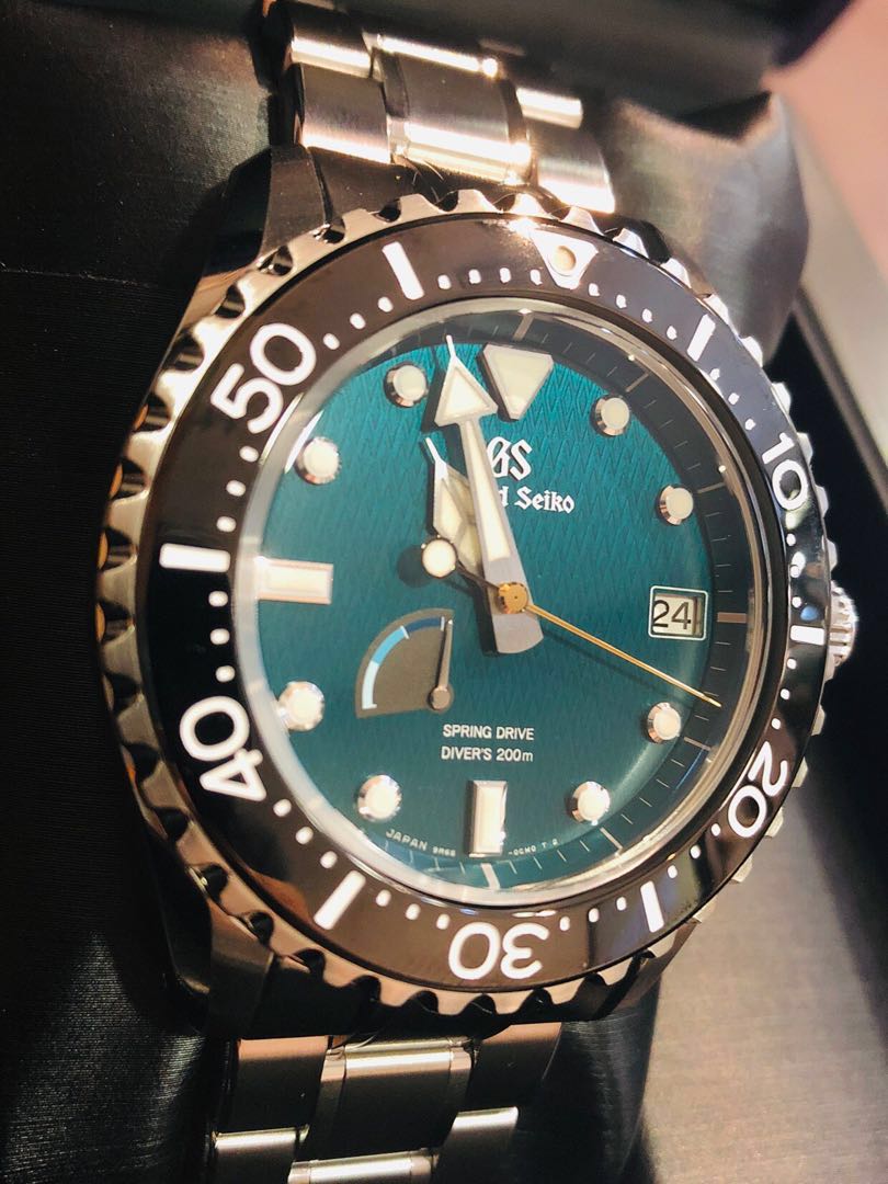 Brand new Grand Seiko Sport Collection Spring Drive SBGA391G for
