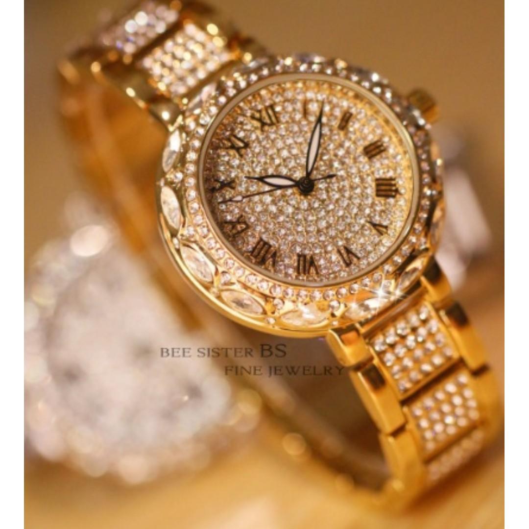 Bee sister diamond watch new arrivals