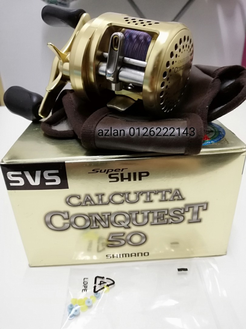 Calcutta Conquest 50, Sports Equipment, Exercise & Fitness, Toning &  Stretching Accessories on Carousell