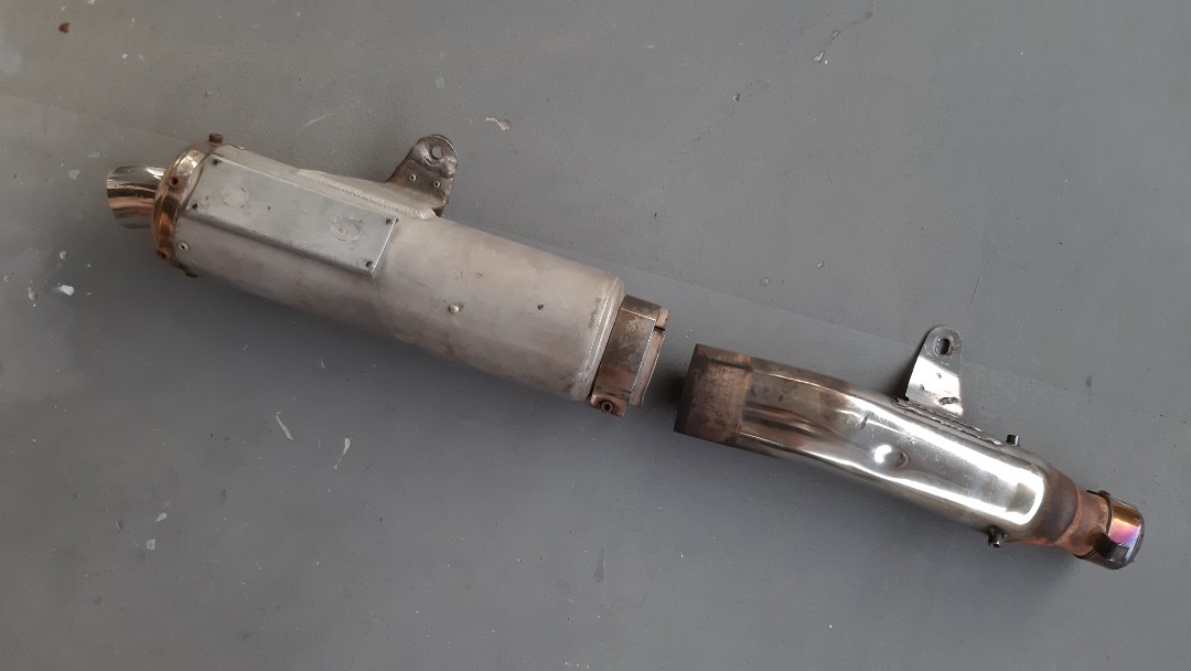 africa twin 1100 exhaust