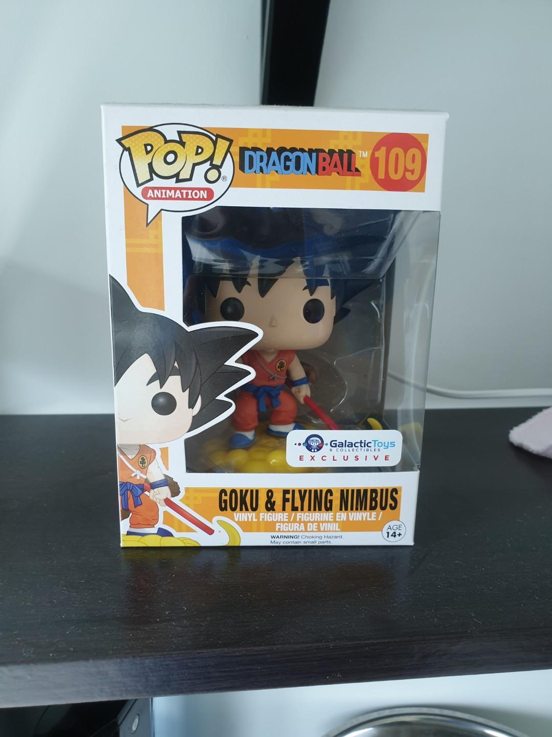 Funko Pop Dragon Ball - Goku and Flying Nimbus Orange Suit Galactic To