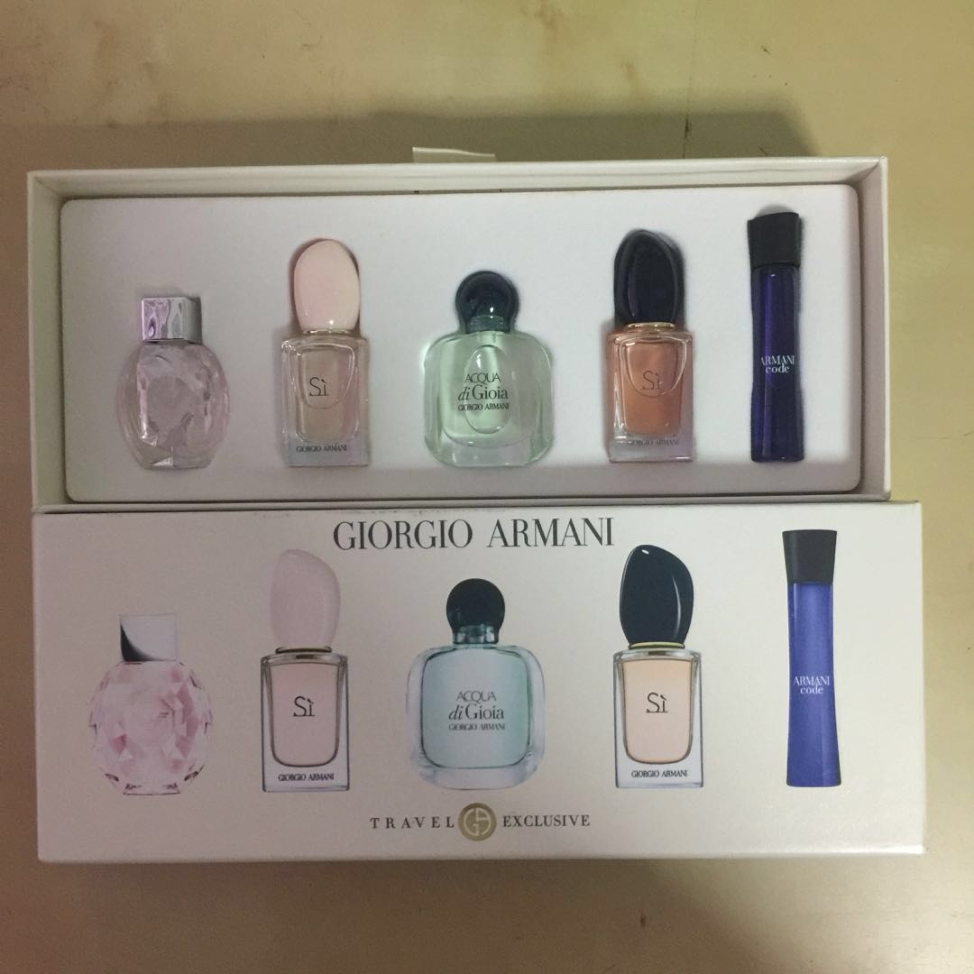 giorgio armani perfume travel exclusive