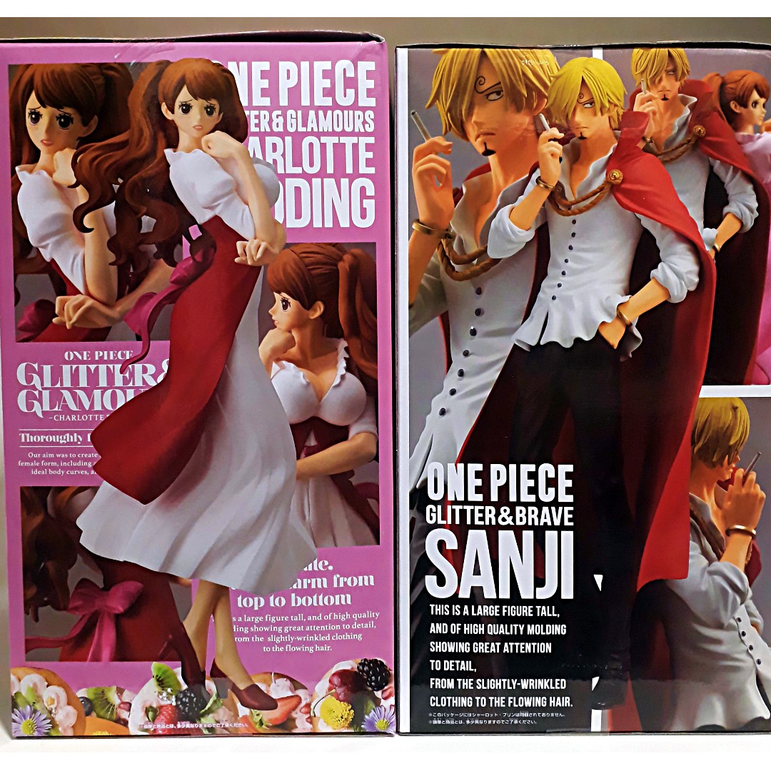 Glitter & Brave - Sanji + Glitters & Glamours - Charlotte Pudding (Special  Color), Hobbies & Toys, Toys & Games on Carousell