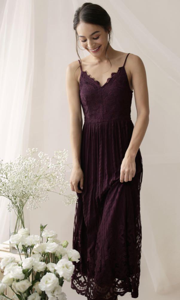plum maxi dress uk