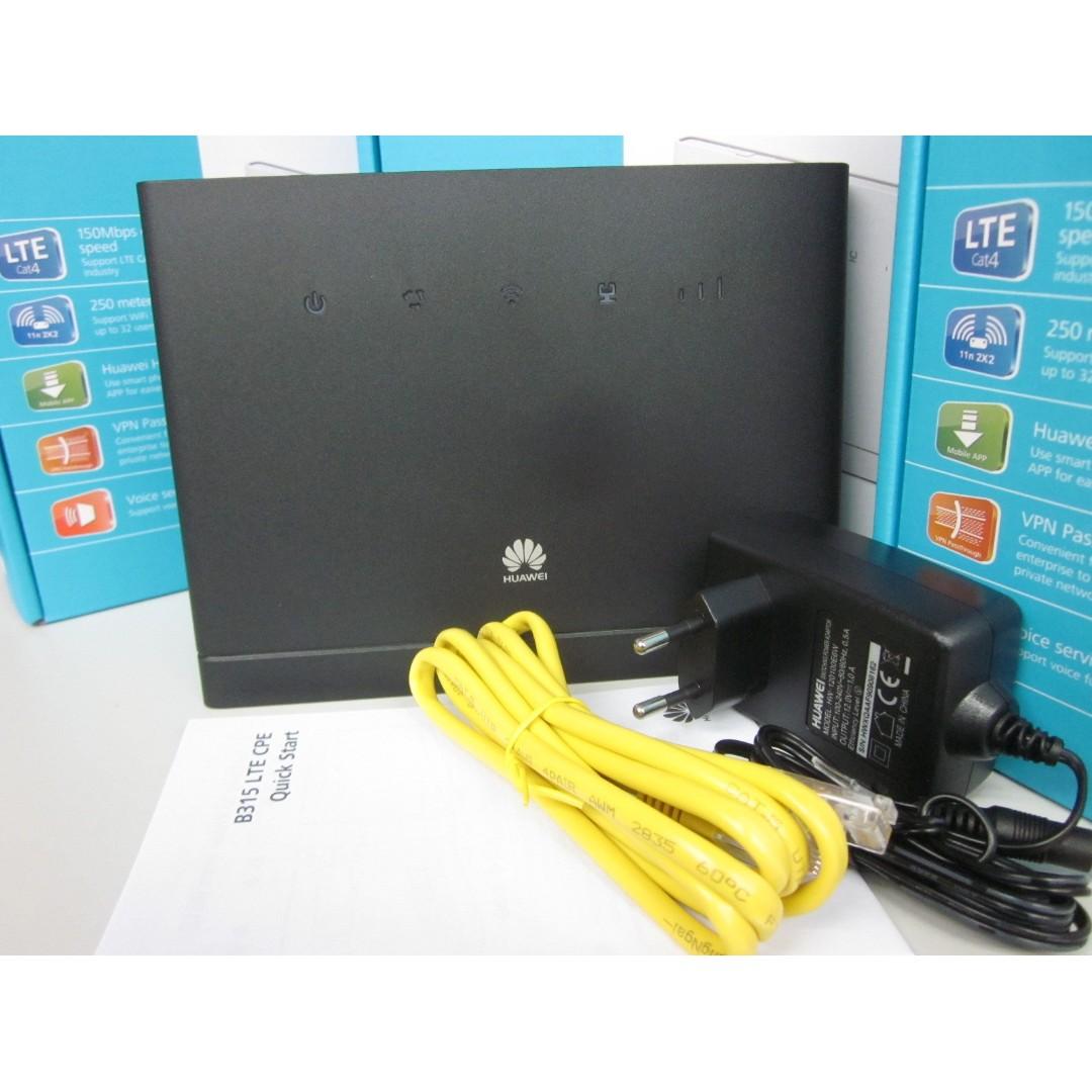 huawei b315 free mod unlocked 4g lte wireless gateway modem router 150mbps cod walk in postage