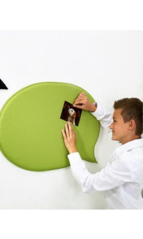 Ikea Notice Board (Green speech bubble shaped), Furniture & Home Living