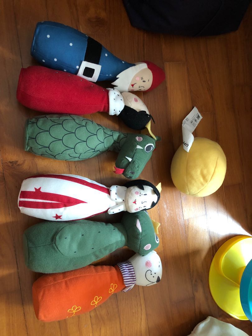 Ikea Soft Bowling Toys Babies Kids Toys Walkers On Carousell