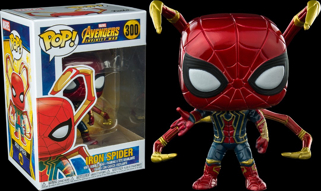 iron spider with legs pop