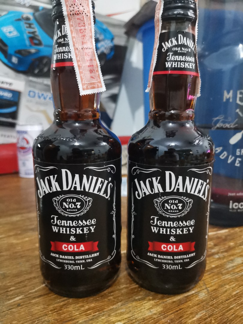 Jack Daniels x Cola, Food & Drinks, Beverages on Carousell