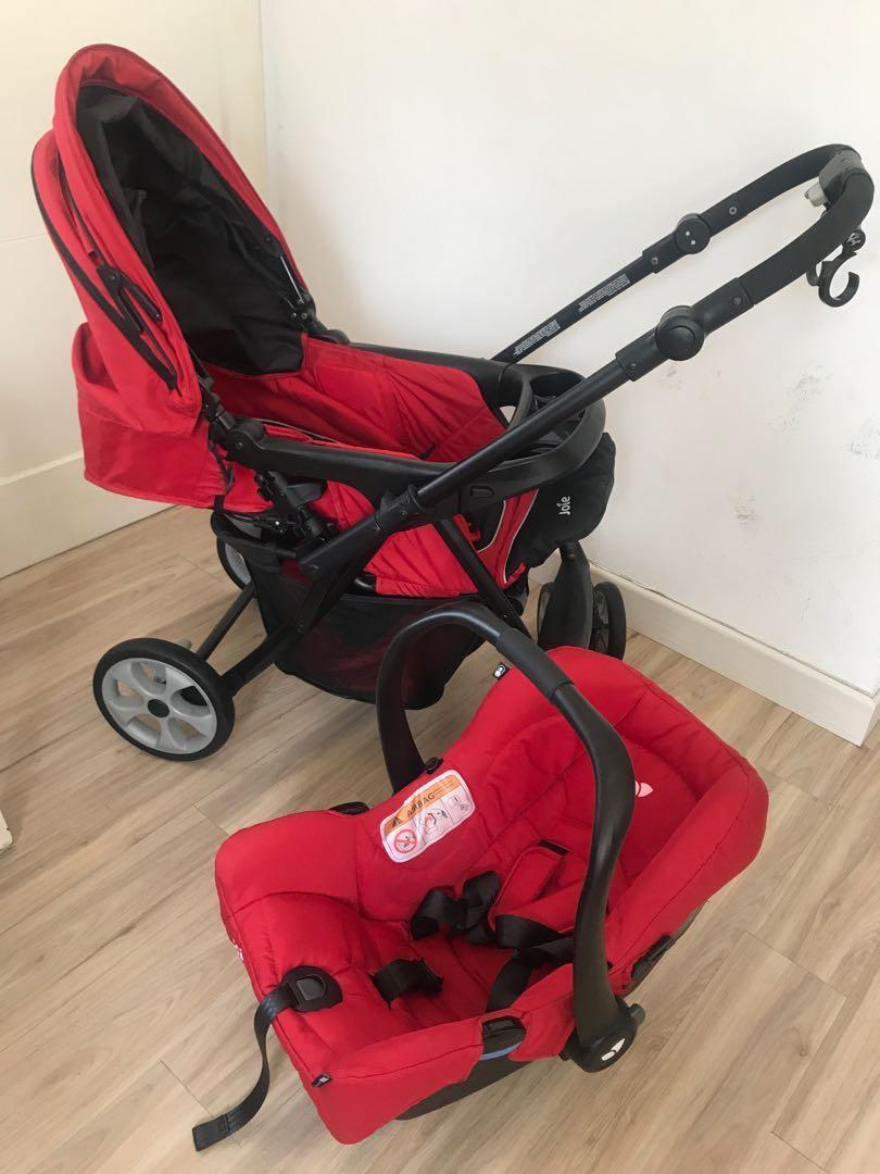 Joie Extoura Travel System Package With Car Seat Baby Carrier Bonus Summer Infant Stroller Pad Bayi Anak Kereta Kursi Goyang Gendongan Bayi Di Carousell