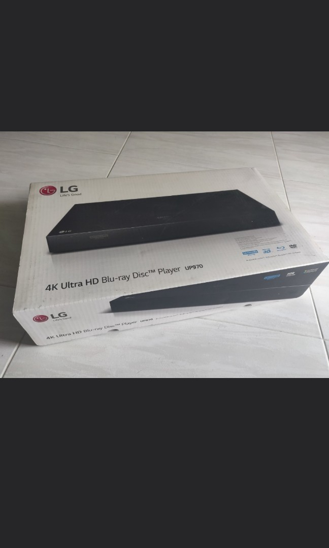 LG blu ray player UP970, TV & Home Appliances, TV & Entertainment, Blu