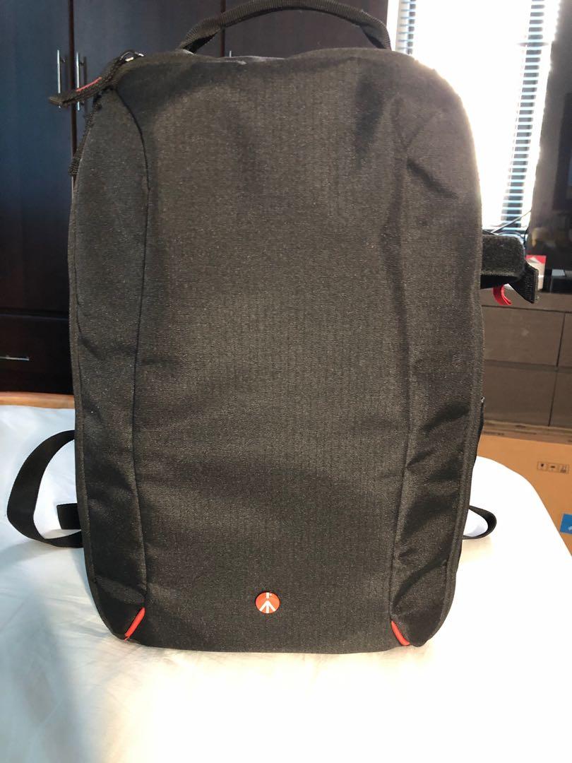 Manfrotto Camera Backpack (Category: Backpacks) located in Quezon City. Submitted by mike525 (Listing ID 211606585, Image 1). Description: Hi I’m selling my Manfrotto Backpack with Camera partition and laptop compartment. RFS: Bought a bigger backpack with more lens compartments. Price is still negotiable..