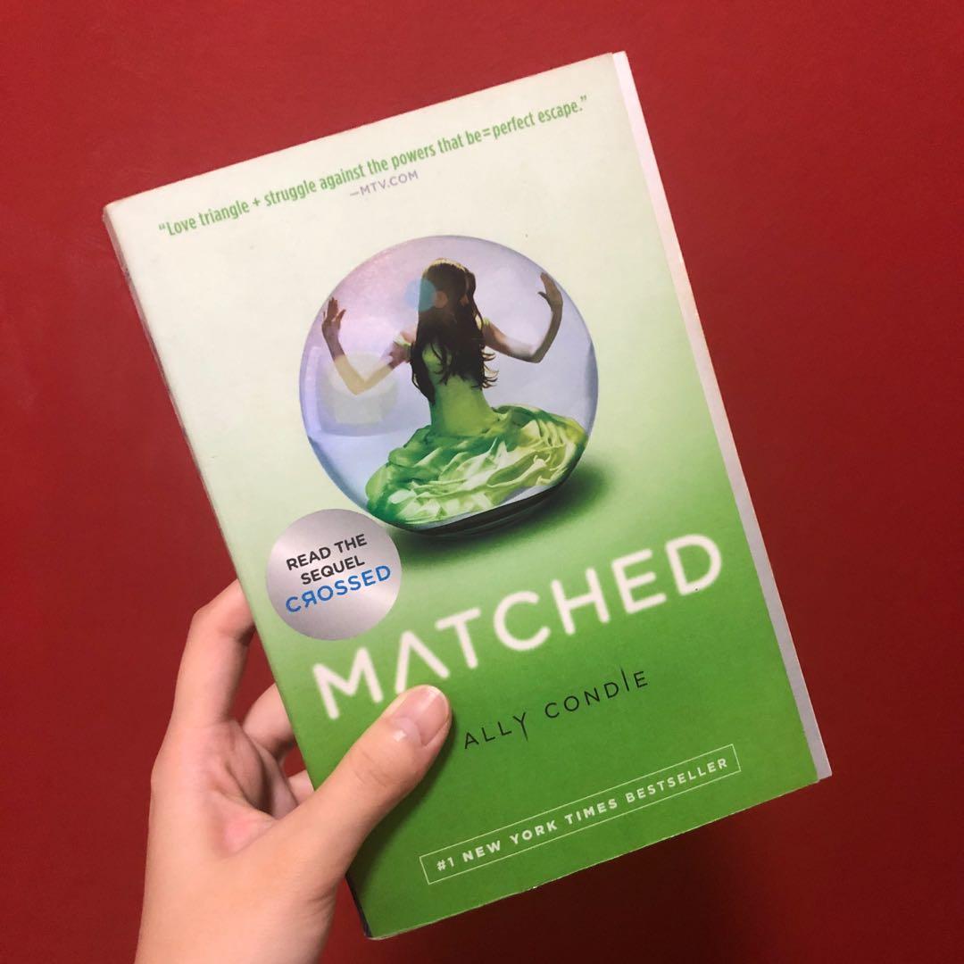 Matched By Ally Condie Books Stationery Fiction On Carousell