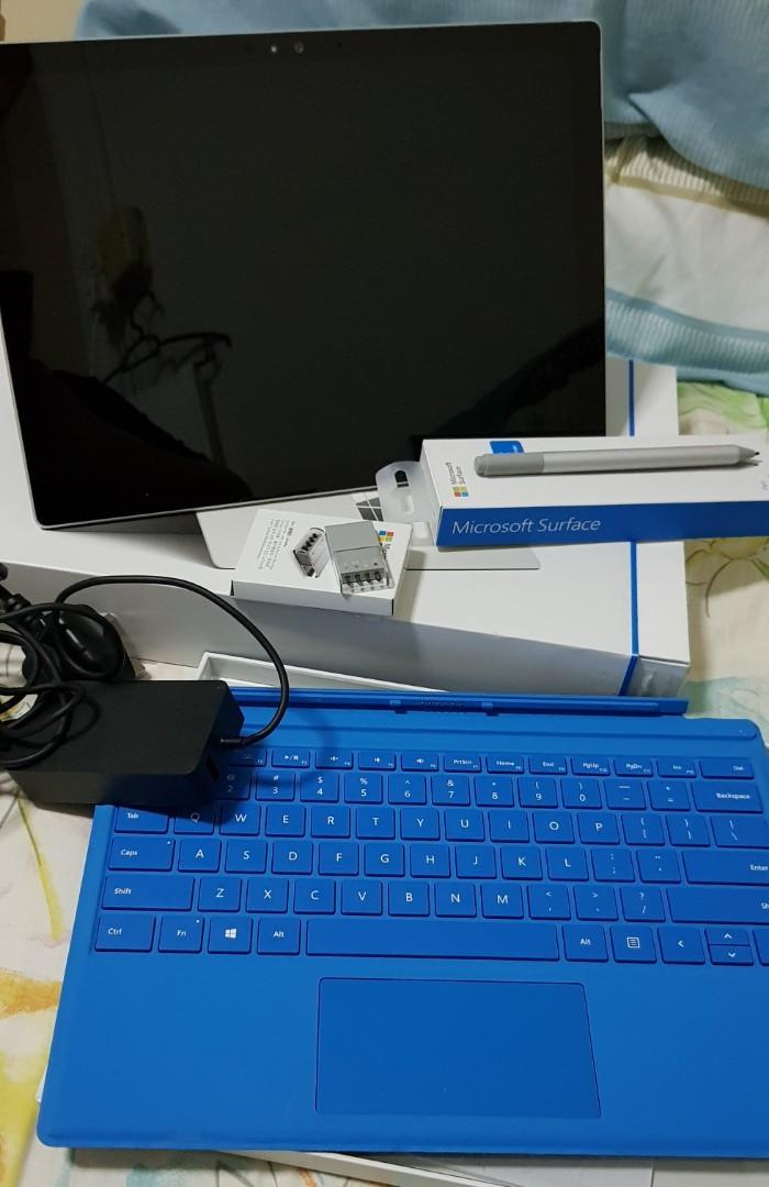 Microsoft Surface Pro 4 I5 128gb 4gb Ram Electronics Computers Laptops On Carousell