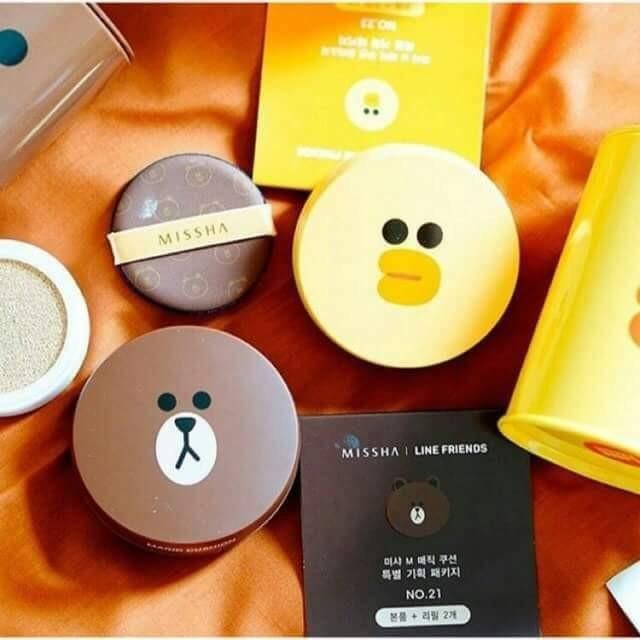 Buy 1 take 1 Missha magic cushion (bear and duck), Beauty & Personal Care,  Face, Face Care on Carousell
