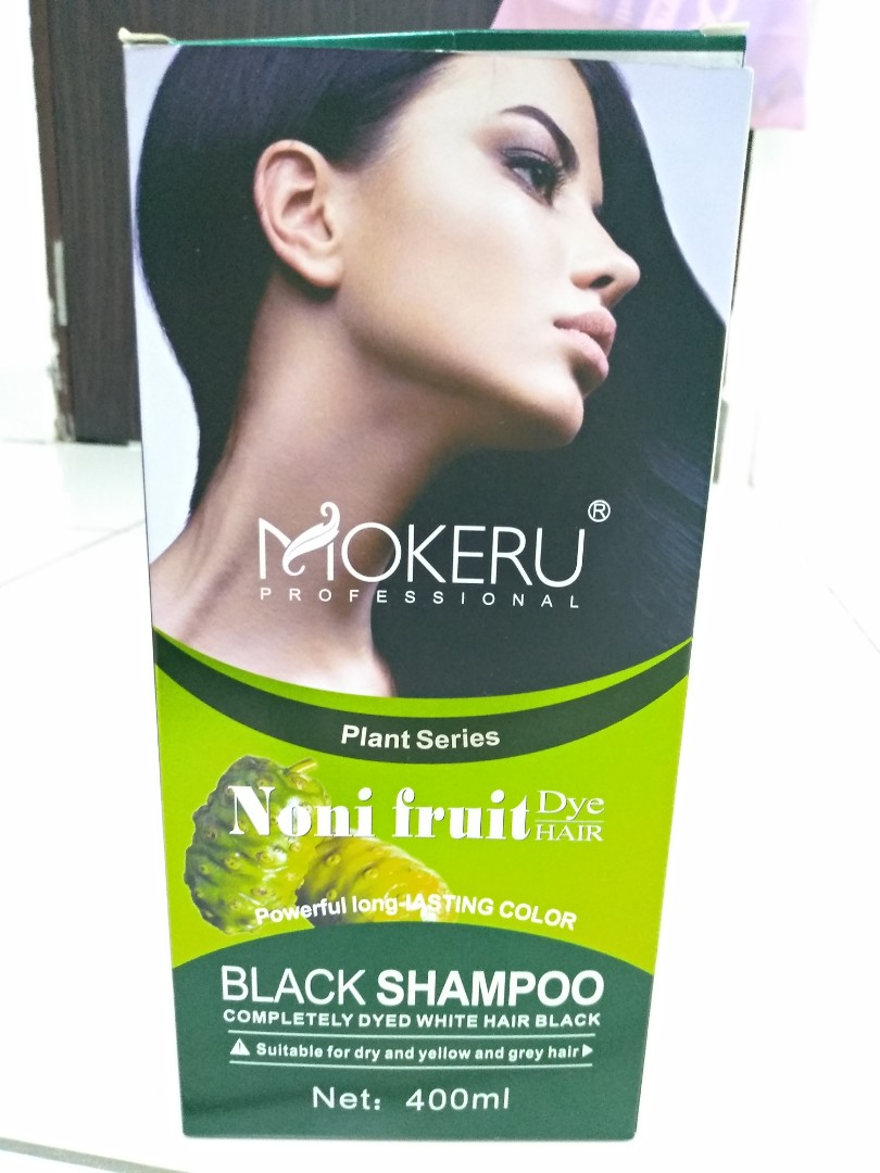 Mokeru Hair Dye Shampoo Cover Grey Hair Produk Badan Dan Kecantikan Perawatan Rambut Di Carousell