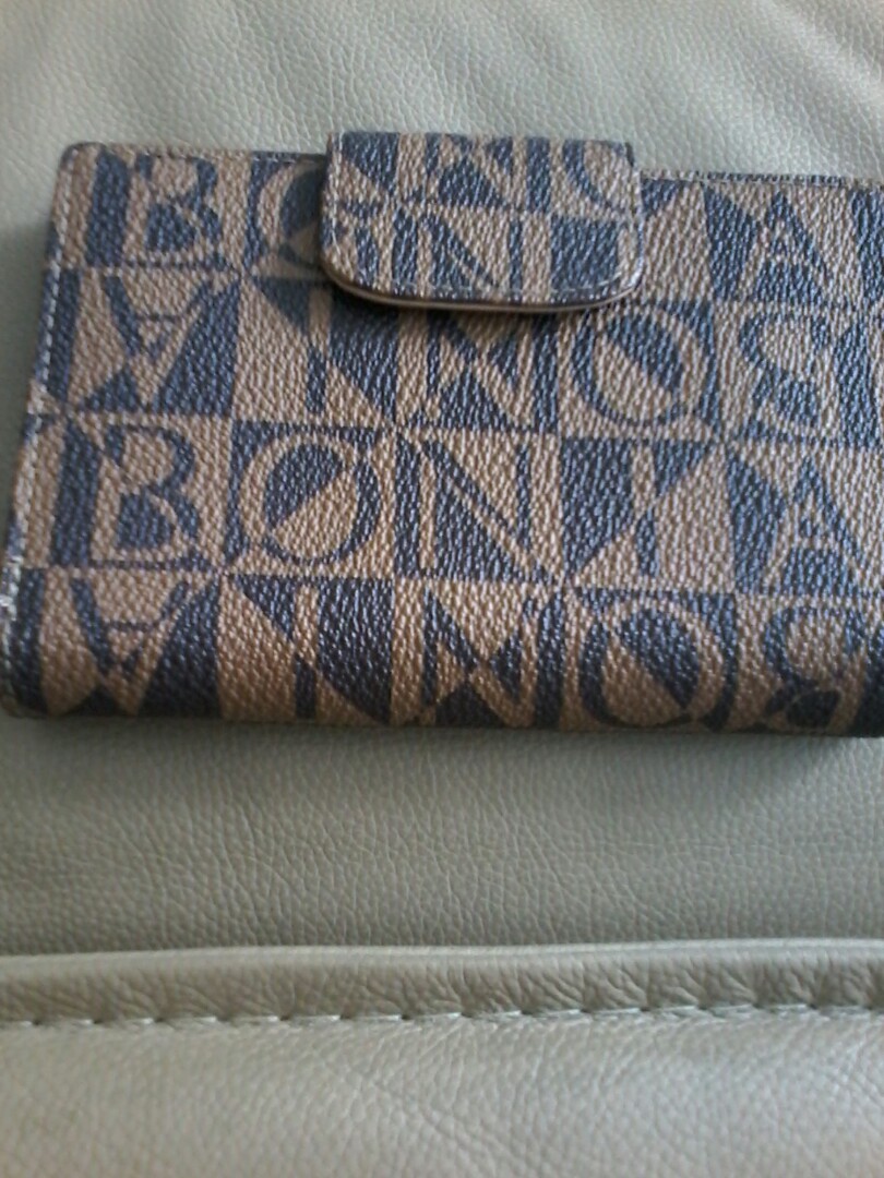 bonia monogram wallet