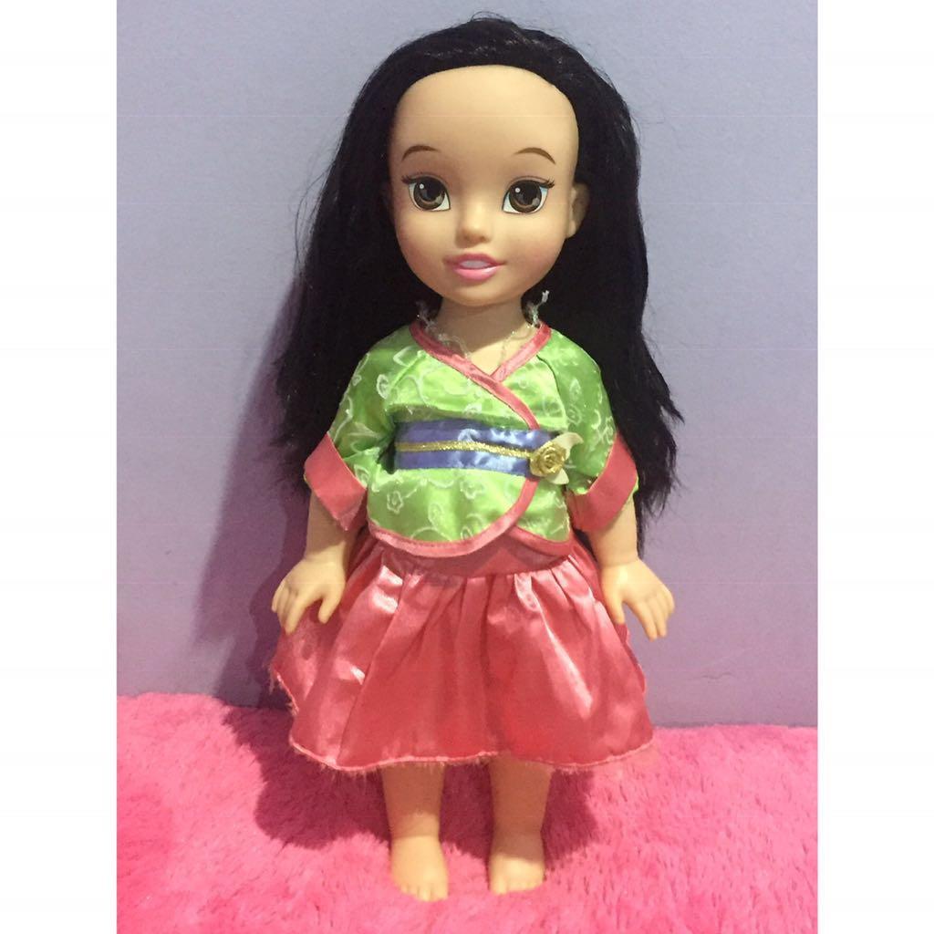 mulan toddler doll