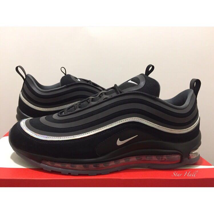 97 Undefeated Shoes Air 97 Preto Nike Air Max 97 Black White - Main Image