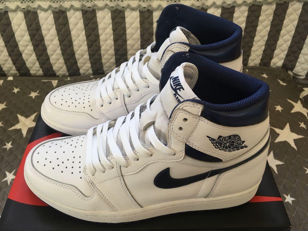 nike air jordan 1 retro high og midnight navy
