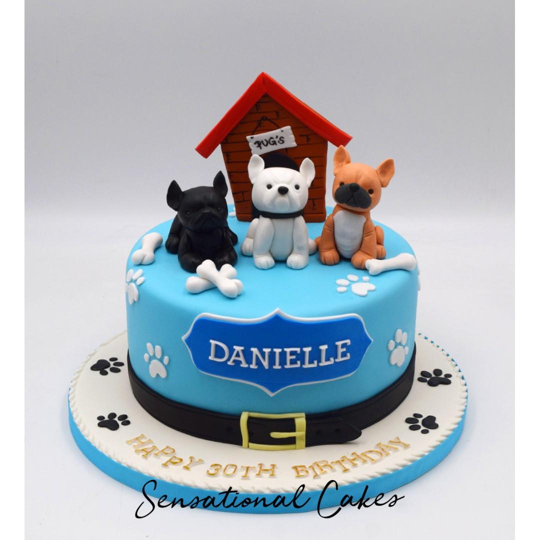 Pets Dog Puppy Dog Lover Theme 3d Birthday Cake Singaporecake