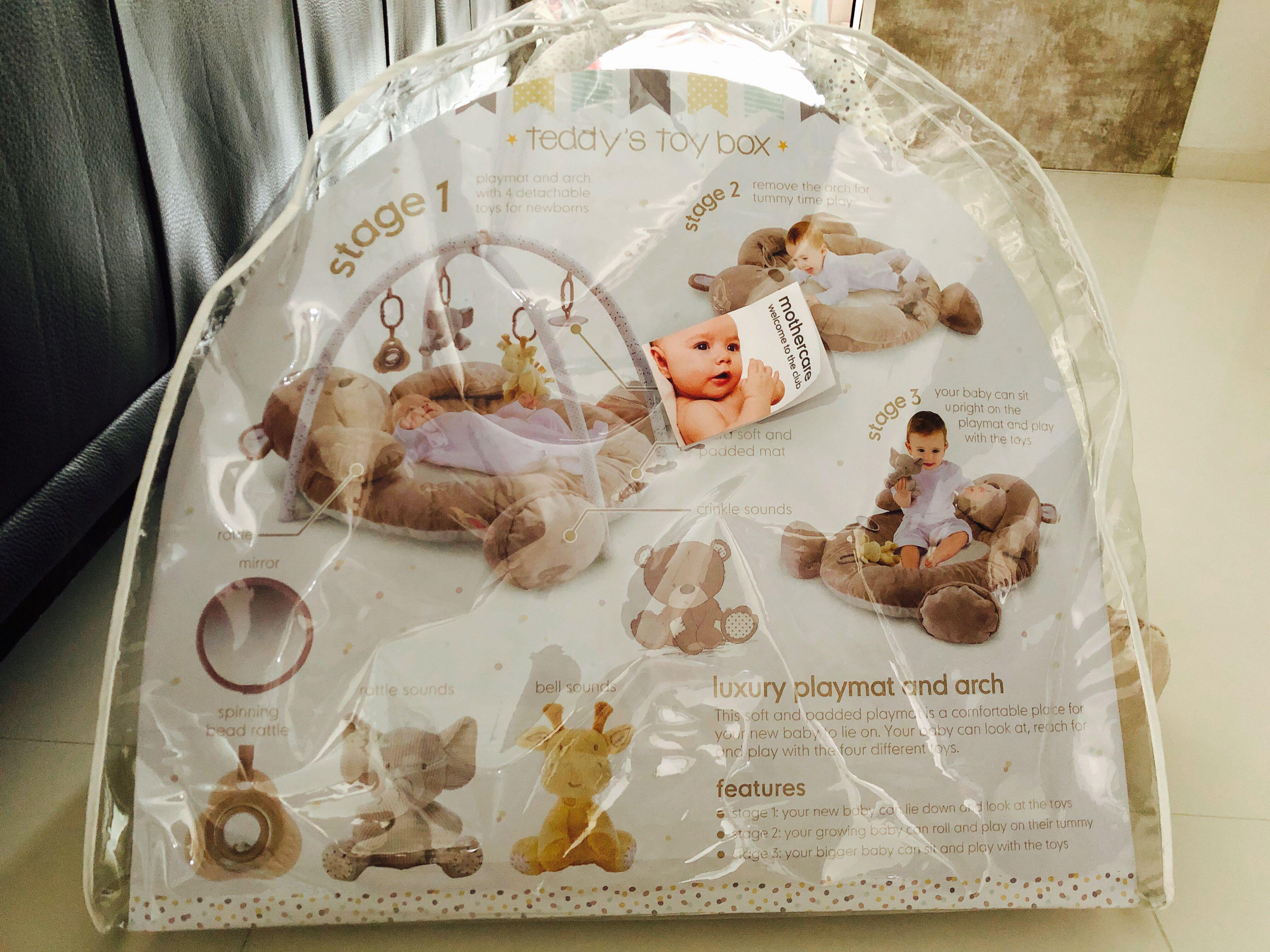 teddy's toy box luxury playmat and arch