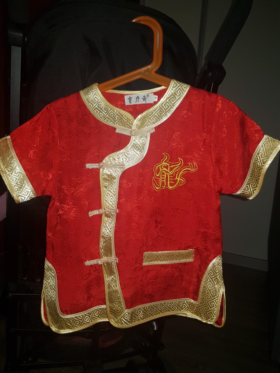 Preloved Cny Clothes For Boys Age 3 4 Years Old Babies Kids