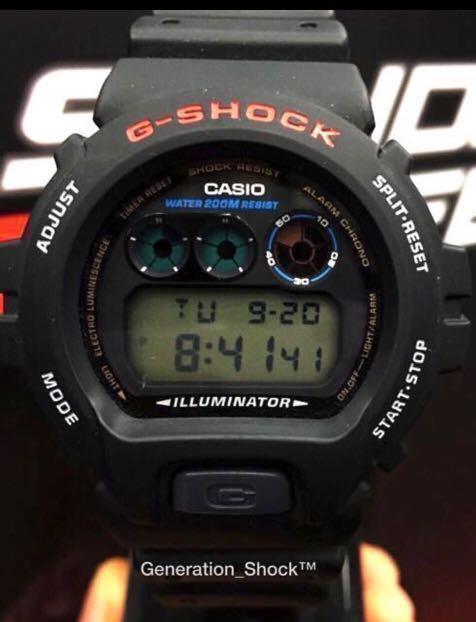 New Gshock Unisex Diver Sports Watch 100 Original Authentic Casio G Shock Dw 6900 1v Dw6900 1 Dw 6900 1 Series Luxury Watches On Carousell