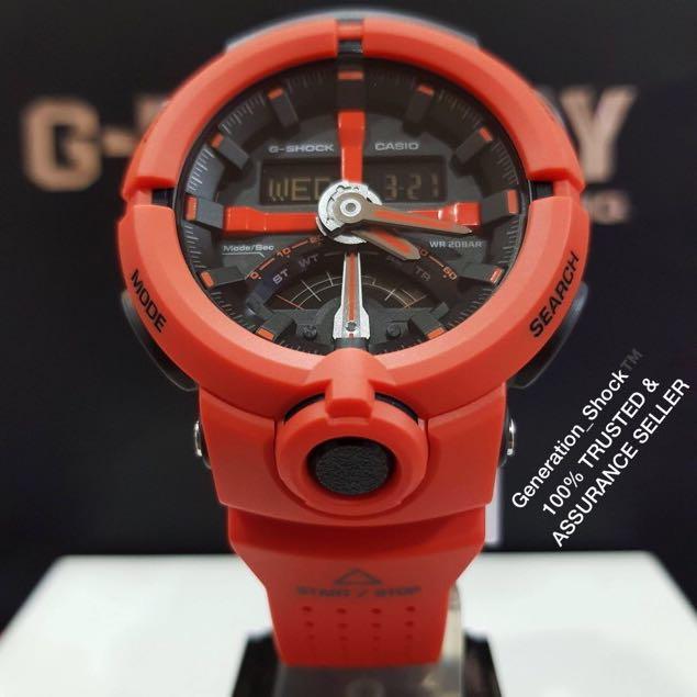NEW GSHOCK DIVER UNISEX SPORTS WATCH 100 ORIGINAL AUTHENTIC CASIO G SHOCK GA 500P 4A GA500P 4A GA 500 4A
