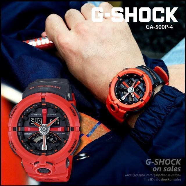 NEW GSHOCK DIVER UNISEX SPORTS WATCH 100 ORIGINAL AUTHENTIC CASIO G SHOCK GA 500P 4A GA500P 4A GA 500 4A Luxury Watches on Carousell