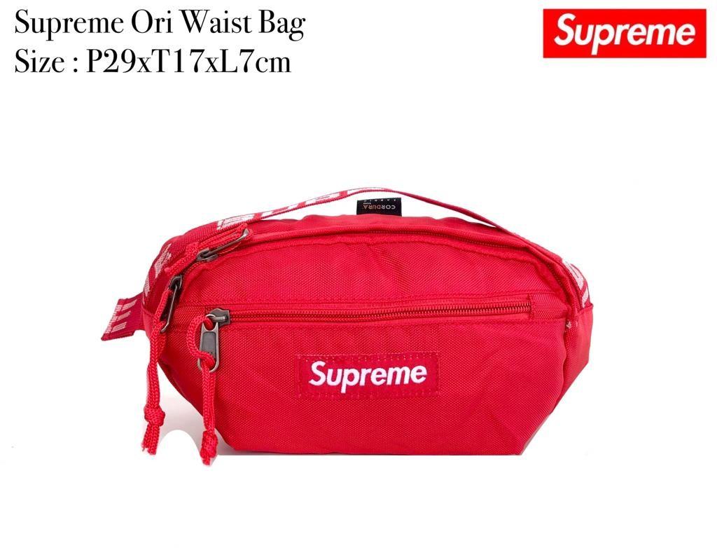 Harga waist bag cheap supreme ori