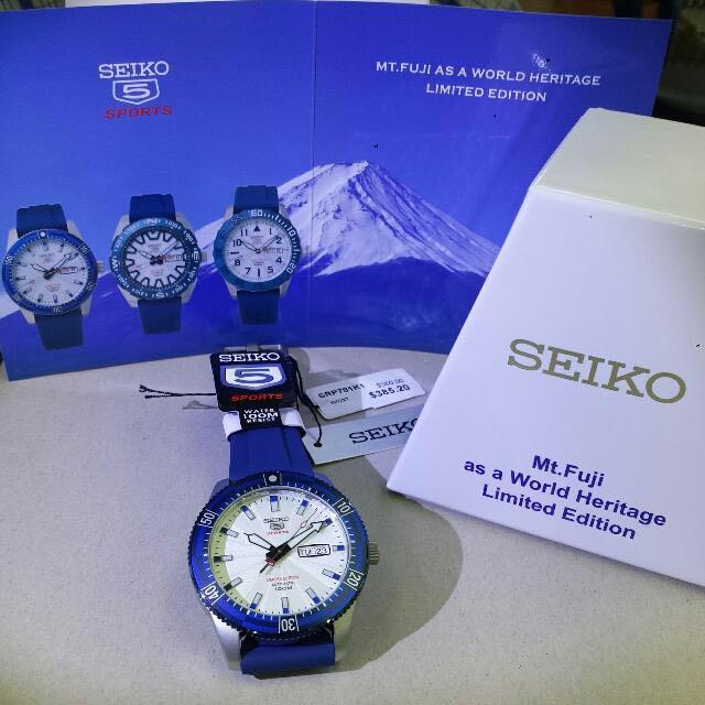 Seiko 5 SPORTS SRP781K1 LIMITED EDITION Health Nutrition