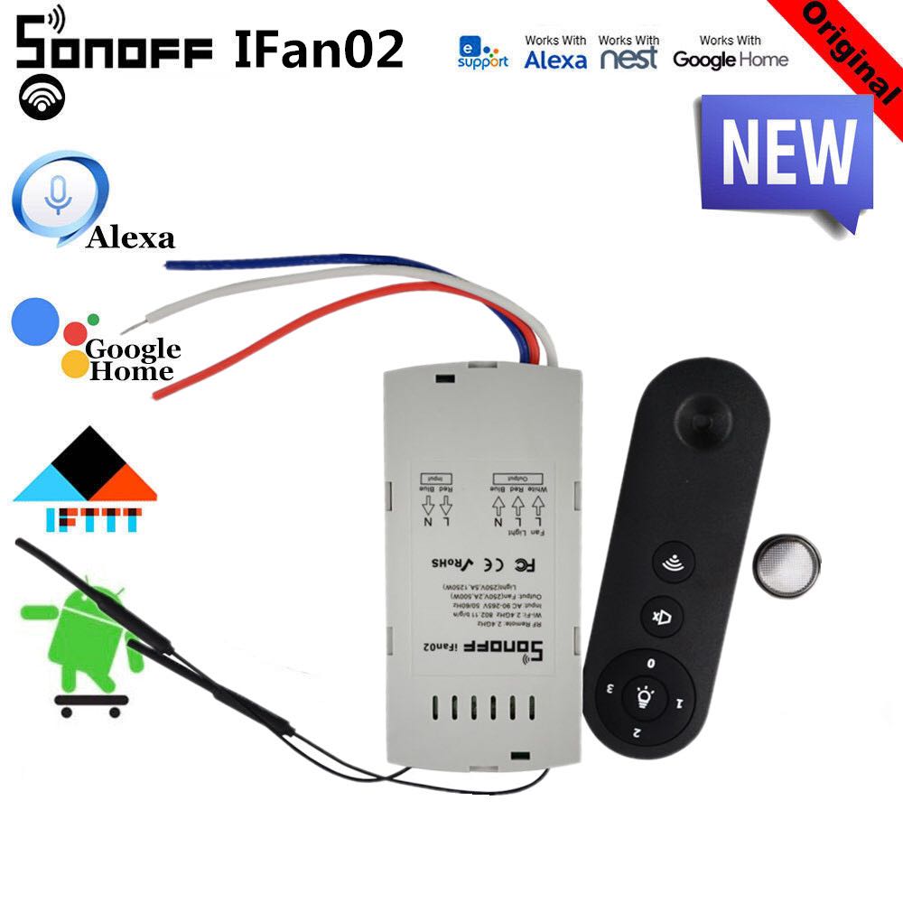 sonoff ifan02 google home