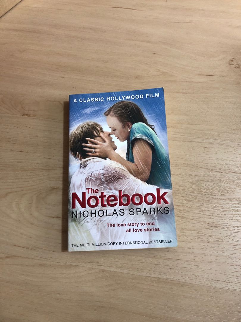 The Notebook Nicholas Sparks Books Stationery Fiction On Carousell