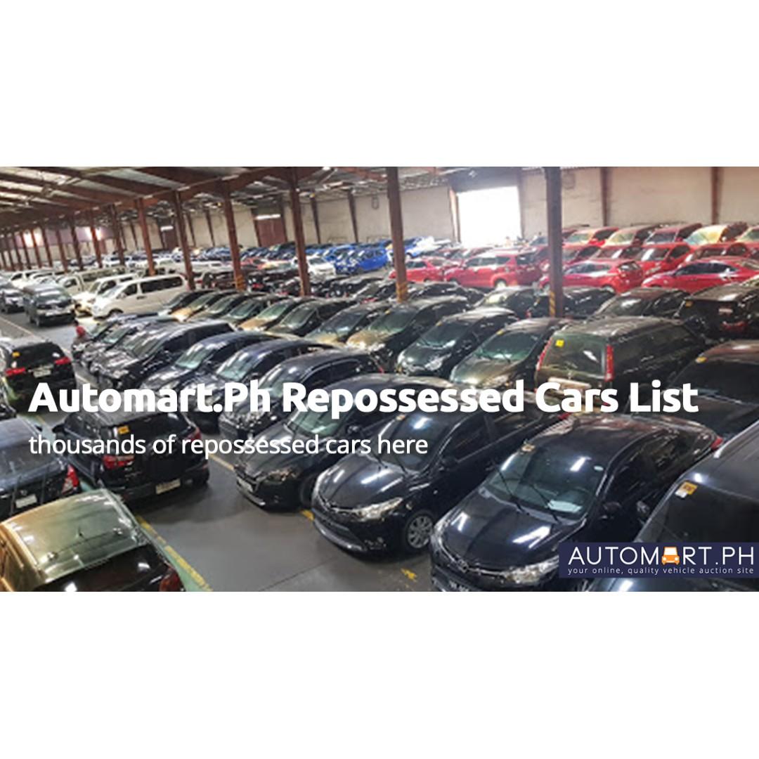 Thousands Of Cheap Quality Used And Repossessed Vehicles For Sale