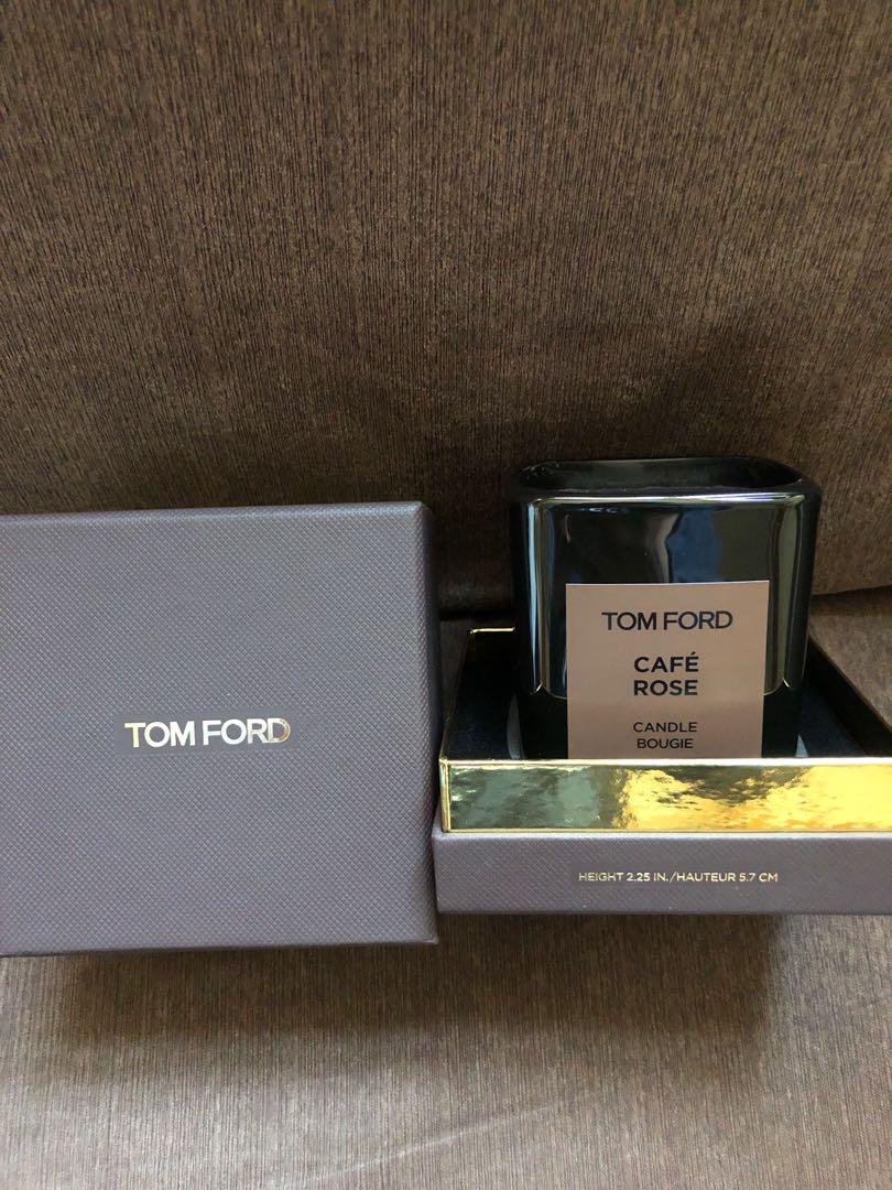 TOM Ford cafe rose candle bougie, 美容＆化妝品, 沐浴＆身體護理, 沐浴及身體護理- 身體護理- Carousell