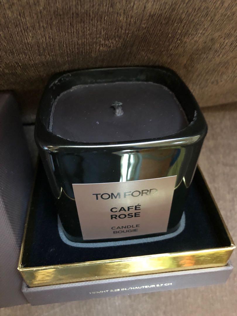 TOM Ford cafe rose candle bougie, 美容＆化妝品, 沐浴＆身體護理, 沐浴及身體護理- 身體護理- Carousell