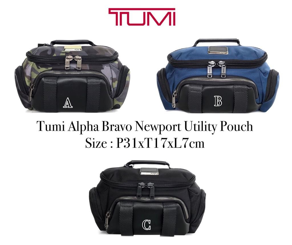 Tumi Alpha Bravo Newport Utility Pouch