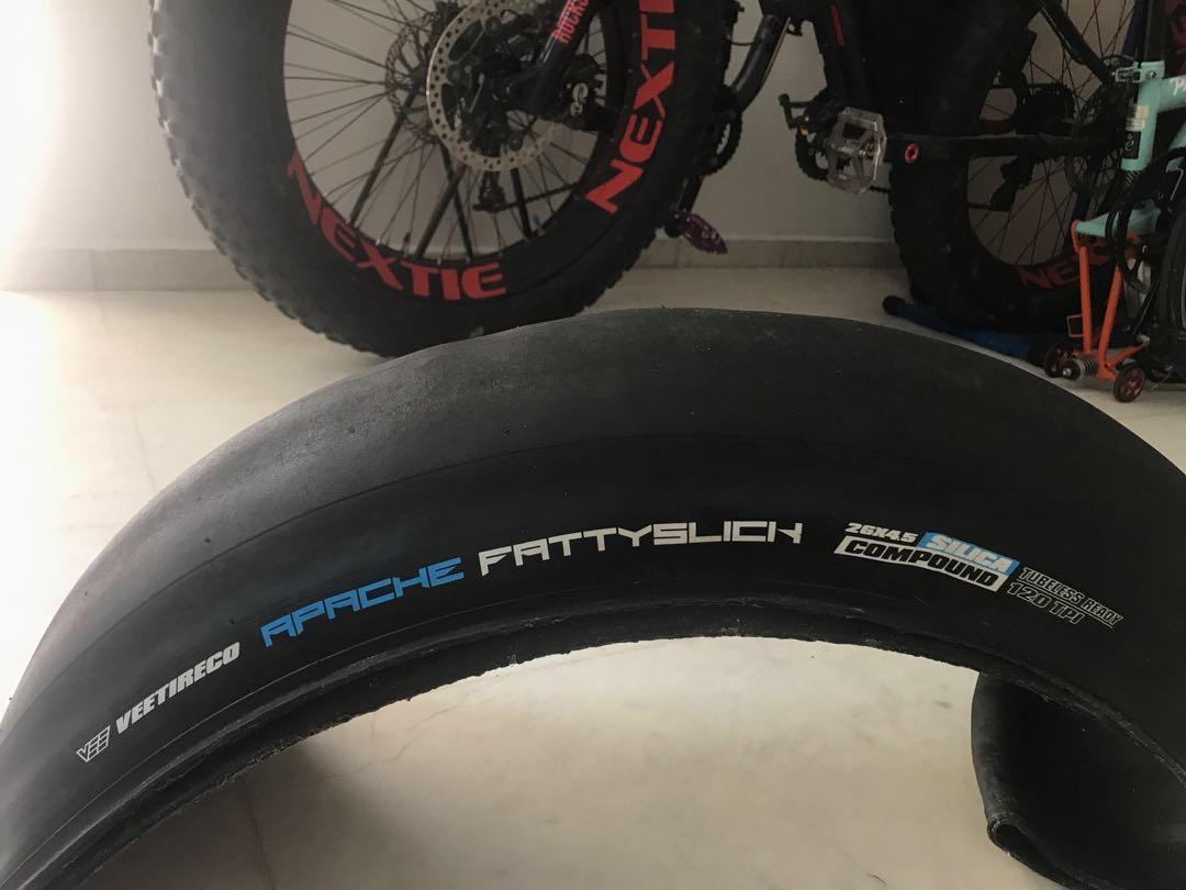 slick fat tires