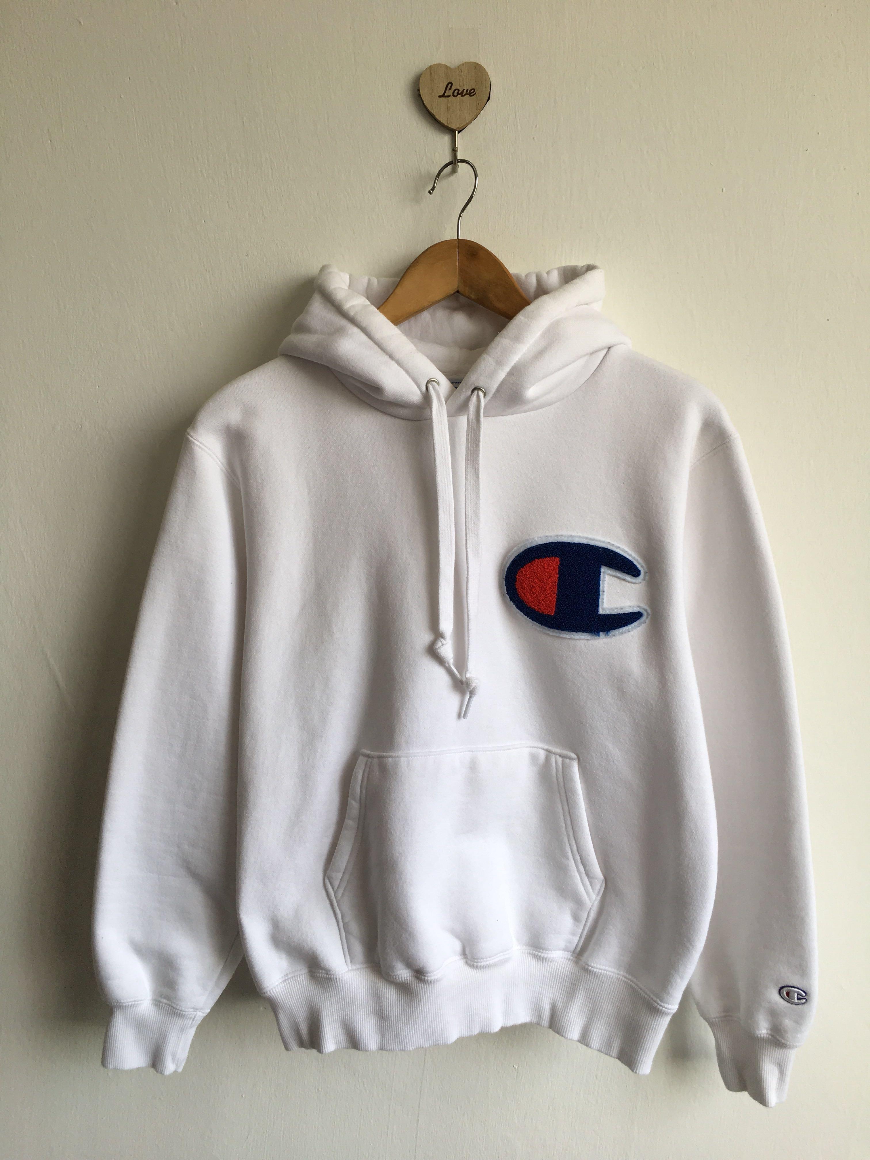 Champion large hotsell c logo hoodie