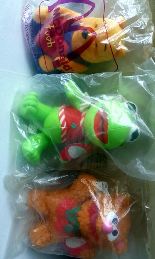 fuzzy kermit plush