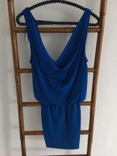 Blue dress