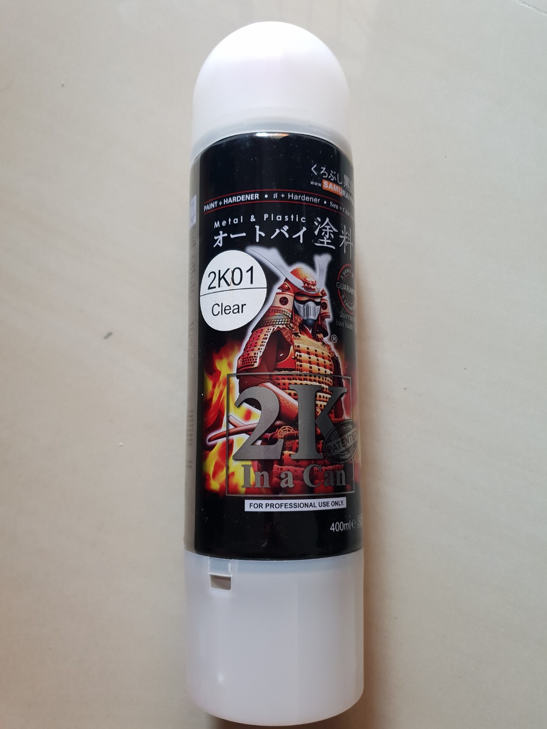 clear 2k01 samurai paint