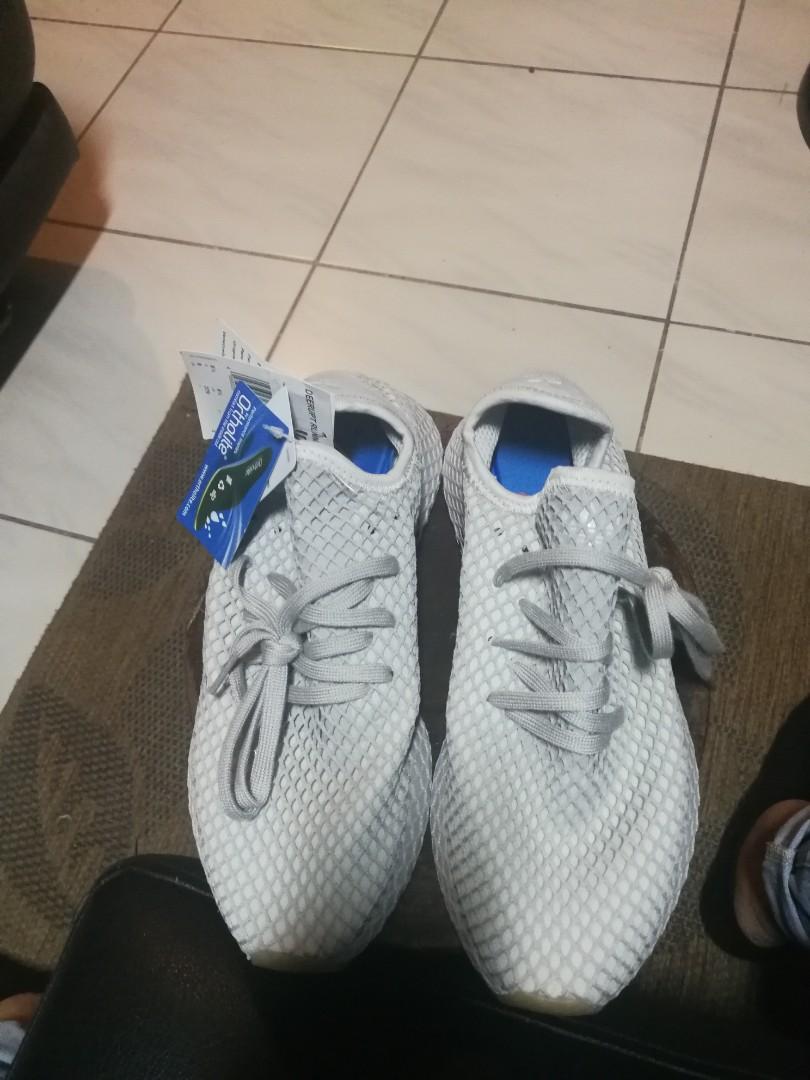 adidas Deerupt Runner Light Grey Men s Fashion Footwear Sneakers on Carousell