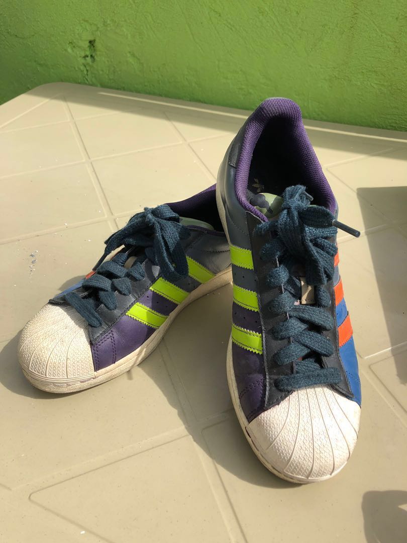 Adidas Superstar Multicolor, Men's Fashion, Footwear, Sneakers on Carousell