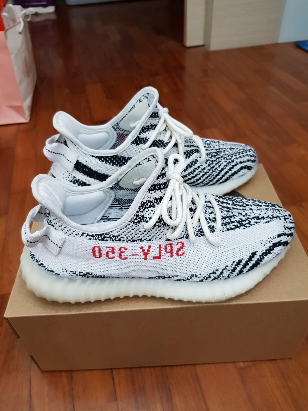 Kanye west yeezy boost 350 hot sale v2 zebra