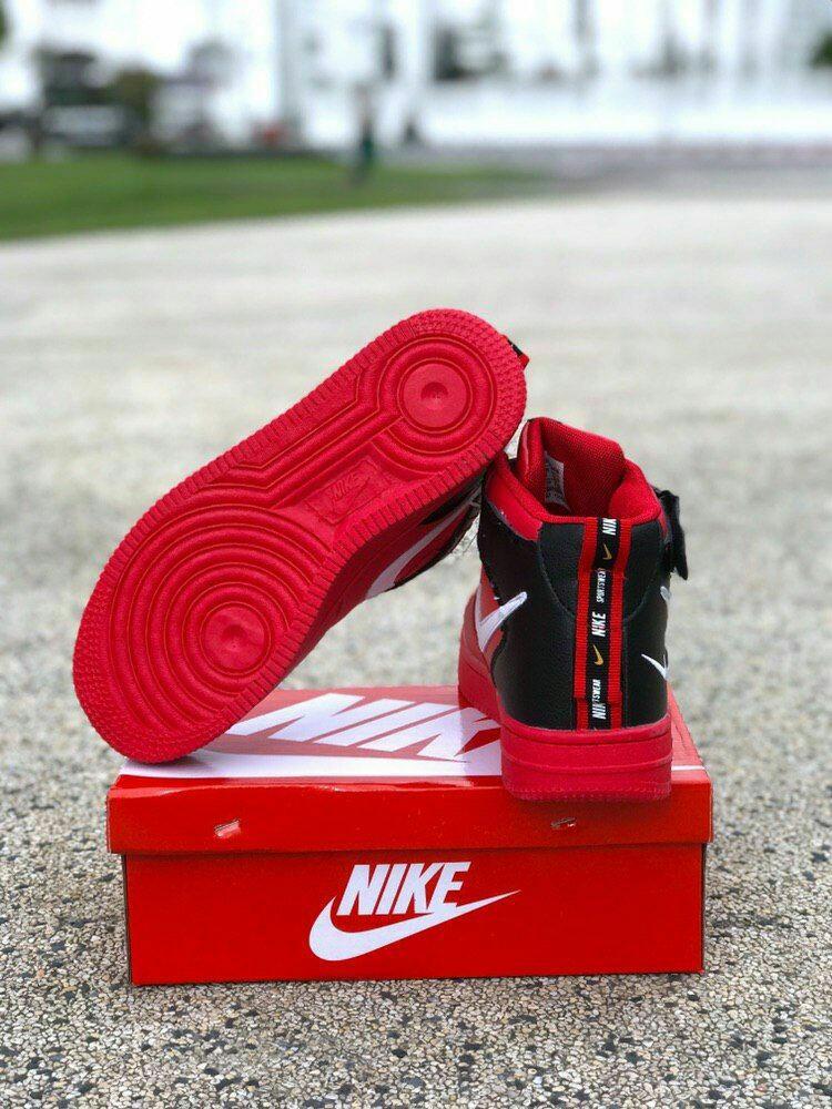 Red air force 1 utility cheap
