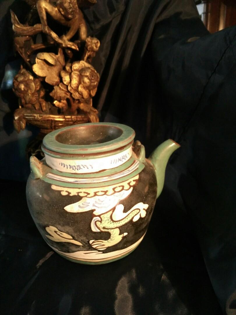Antique Vietnamese Teapot, Furniture & Home Living, Kitchenware