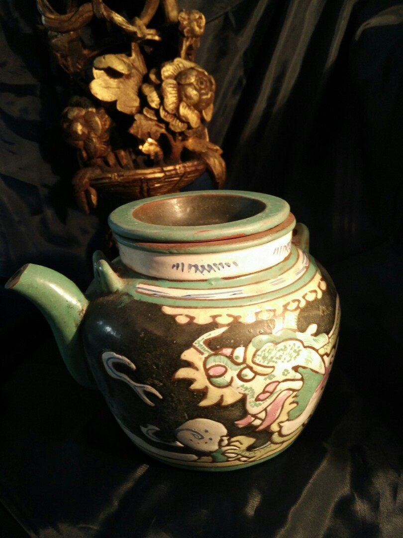 Antique Vietnamese Teapot, Furniture & Home Living, Kitchenware