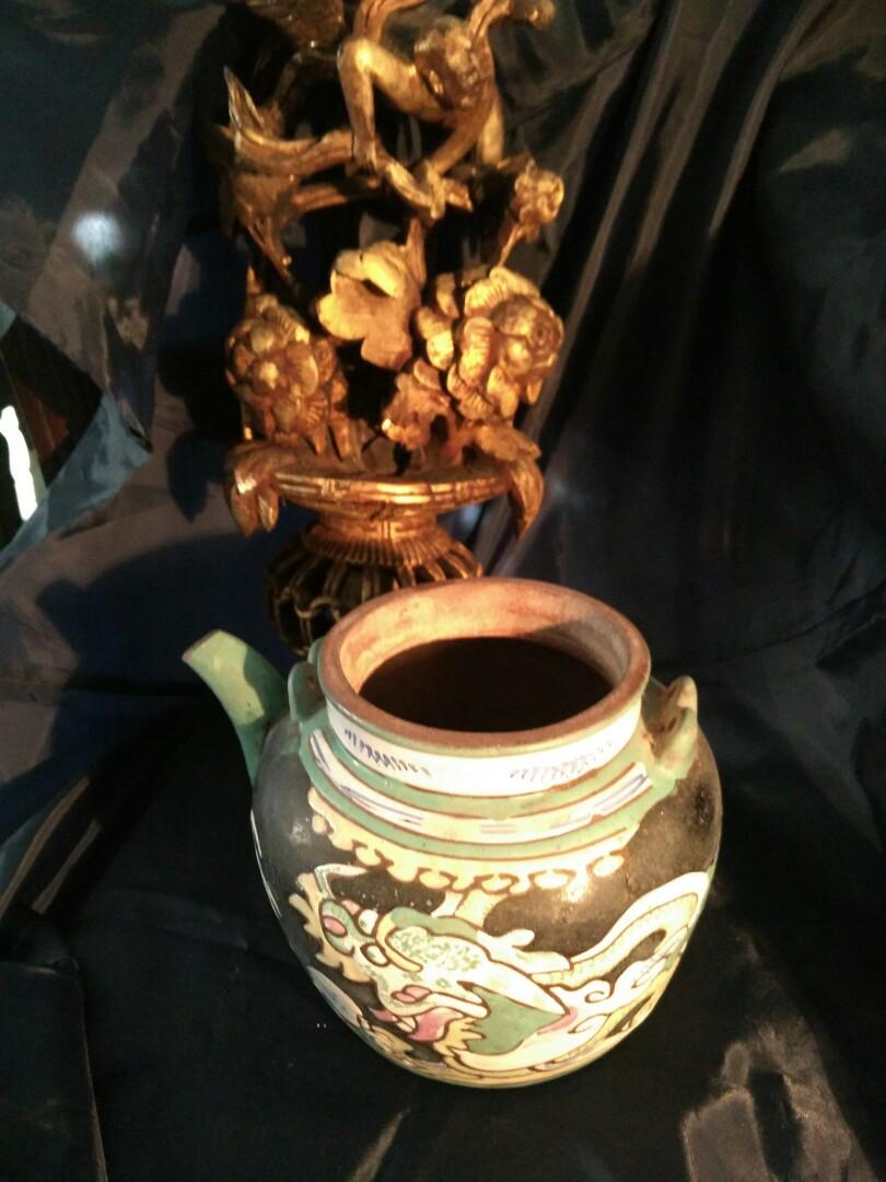 Antique Vietnamese Teapot, Furniture & Home Living, Kitchenware
